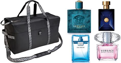 free versace bag with cologne.